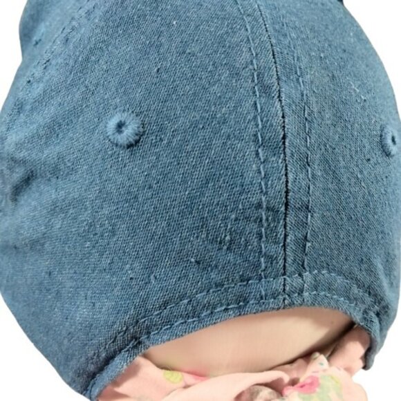 Vintage Y2K Guess Cap Embroidered Bow Blokette Balletcore Pastel Preppy Sporty - Picture 5 of 8